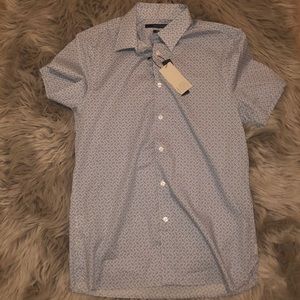 Patterned button down